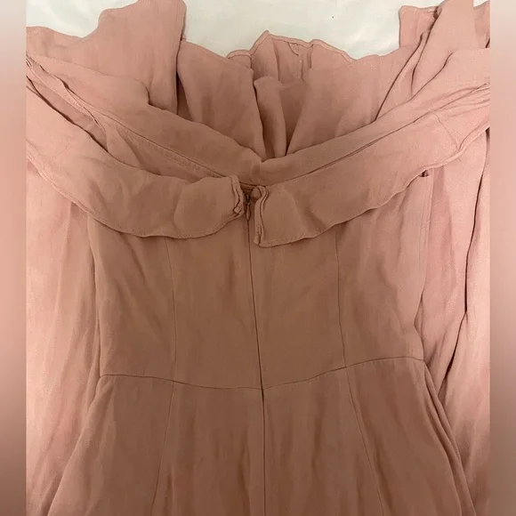 Reformation Off the Shoulder Pink Dress - Picture 6 of 6